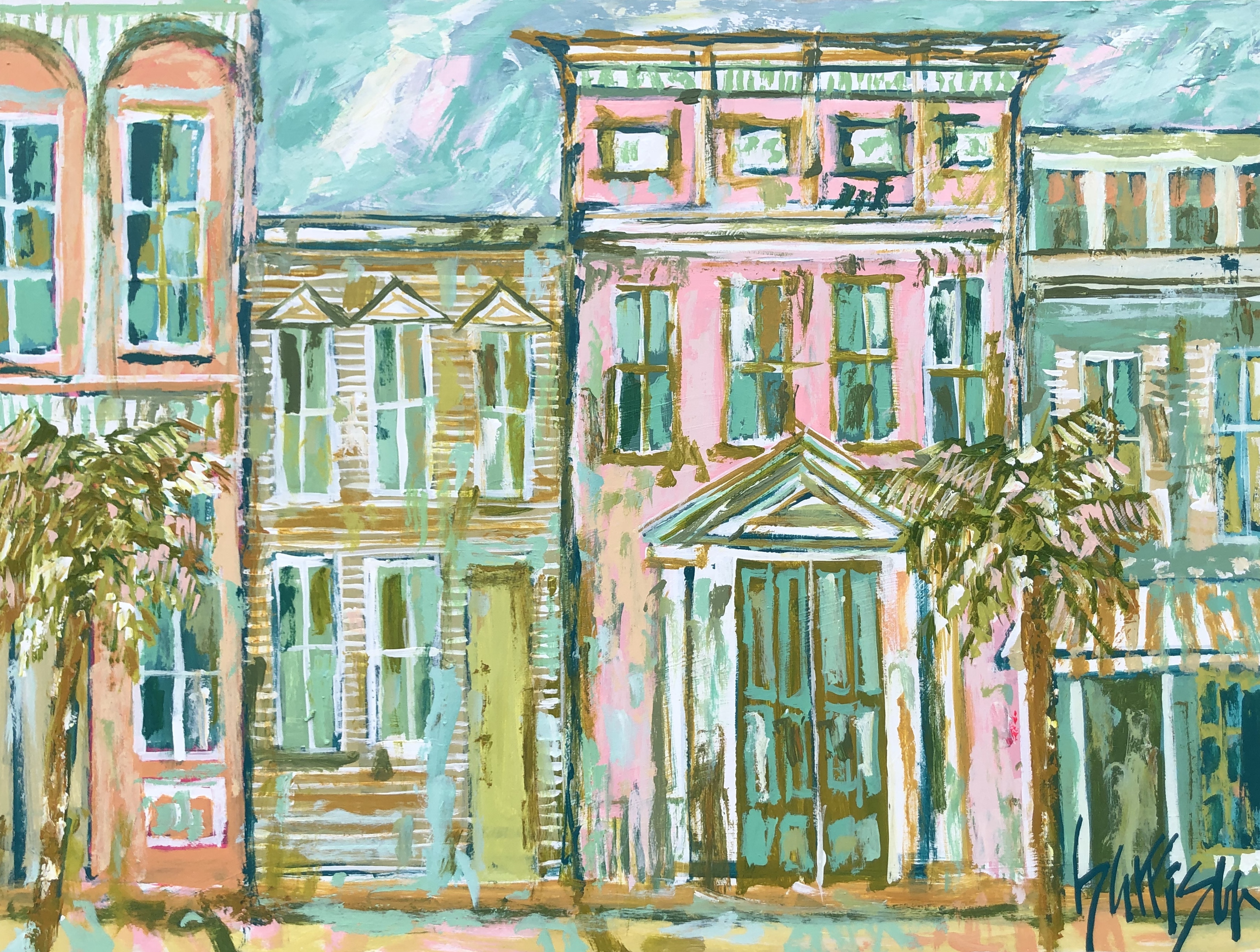 GOOD MORNING ON KING 30x40