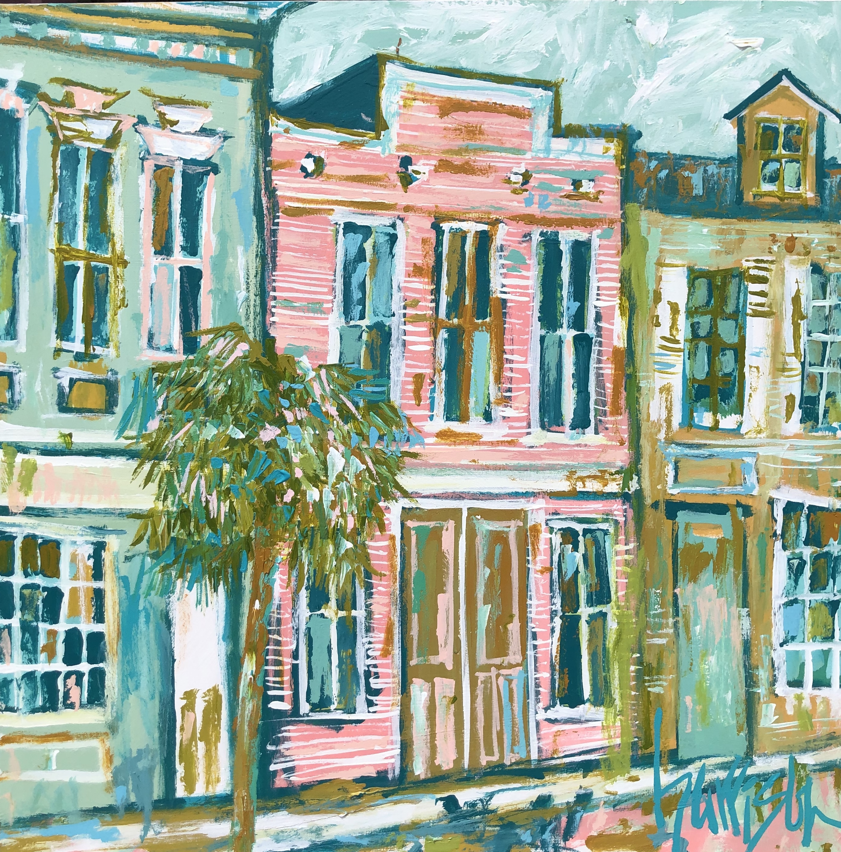 ALL THE WAY UP KING 30x30