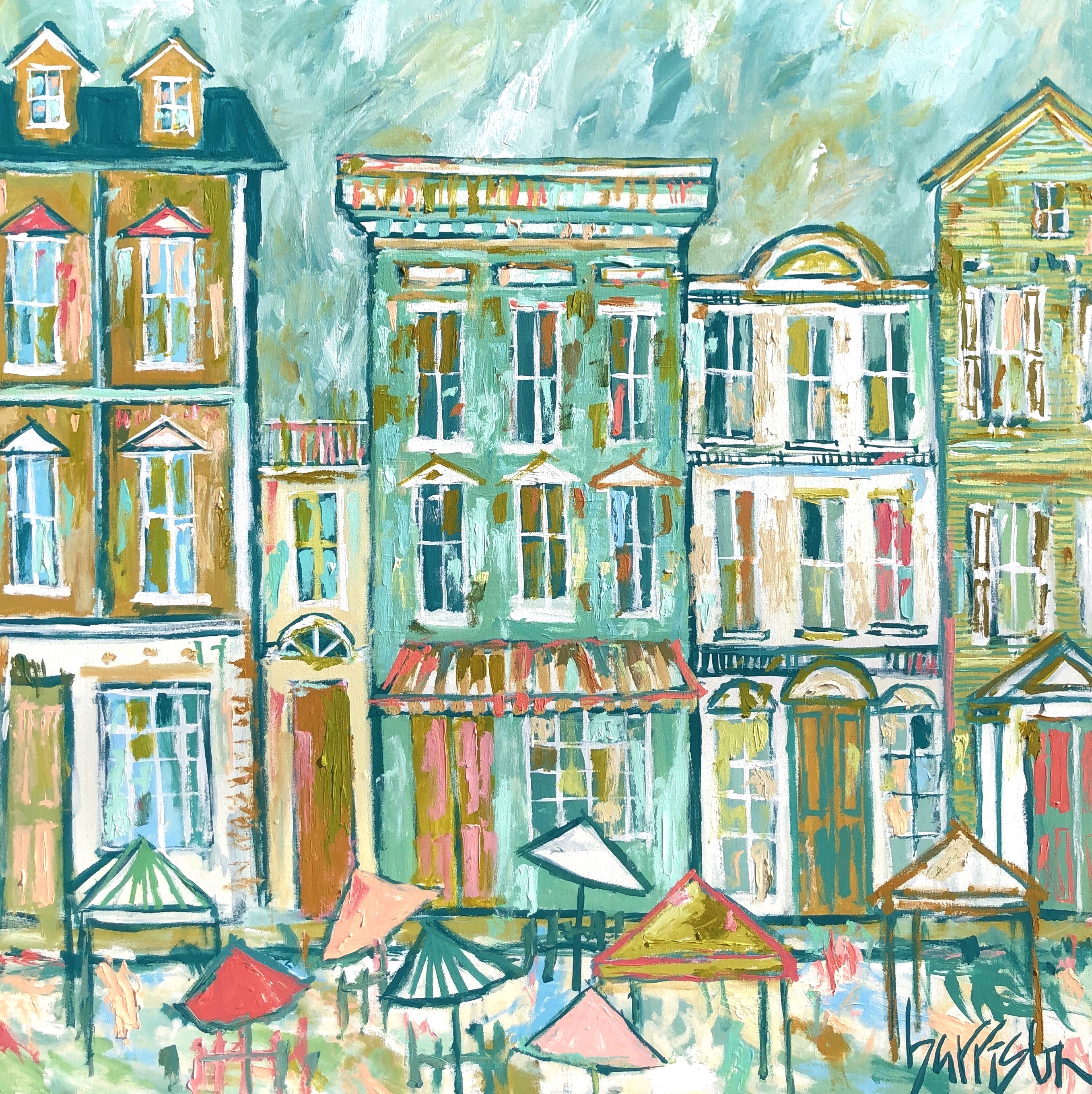 SECOND SUNDAY STROLL 48x48