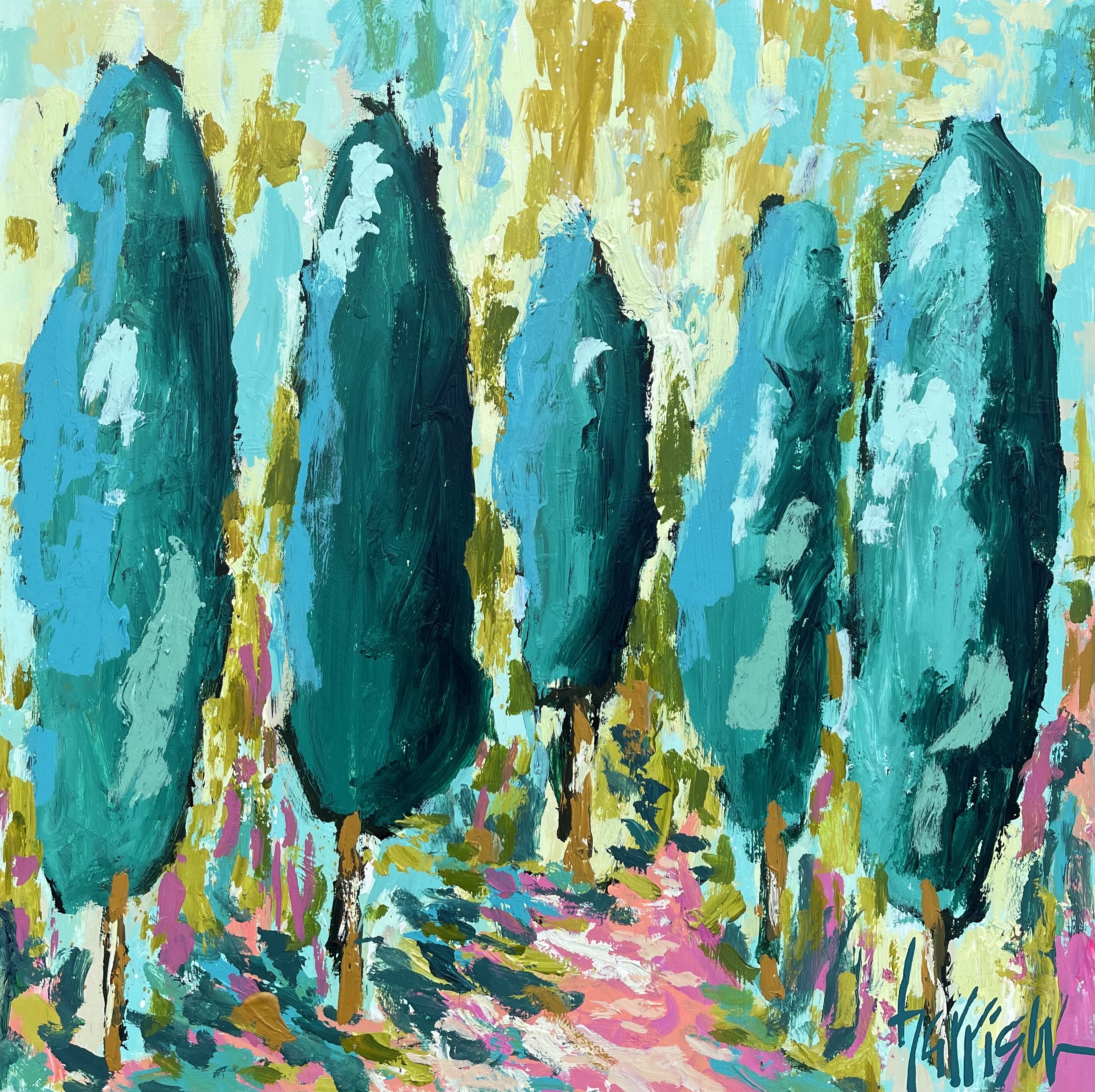 FALL PROVENCE 4 - 24"w x 24"h