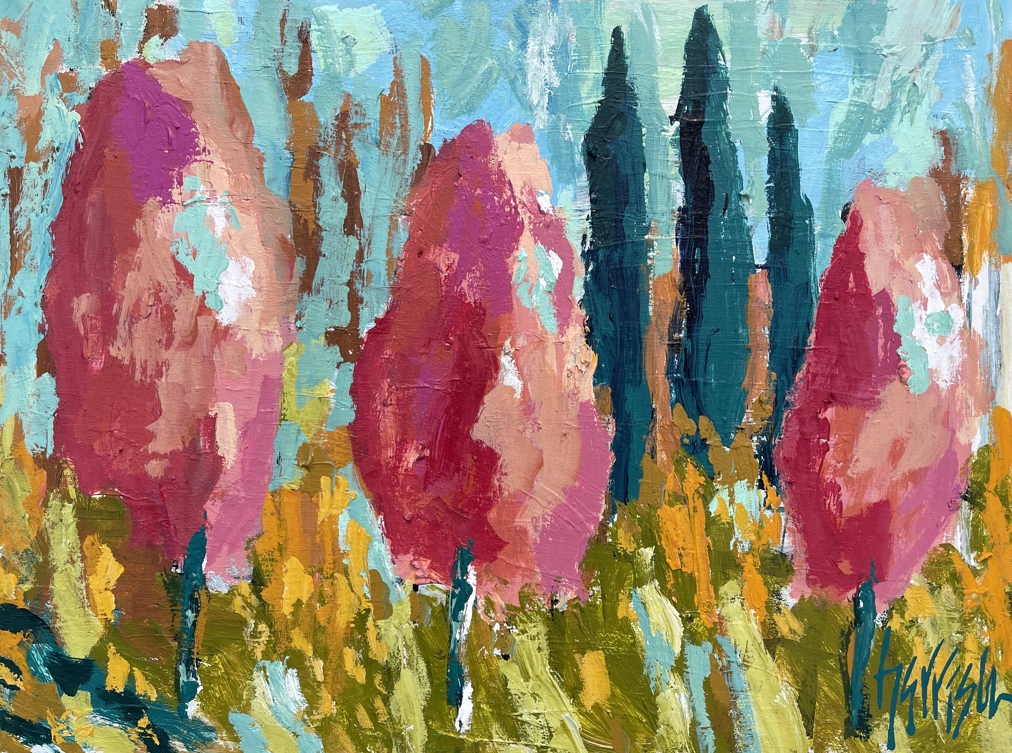 FALL PROVENCE 5 - 24"w x 18"h