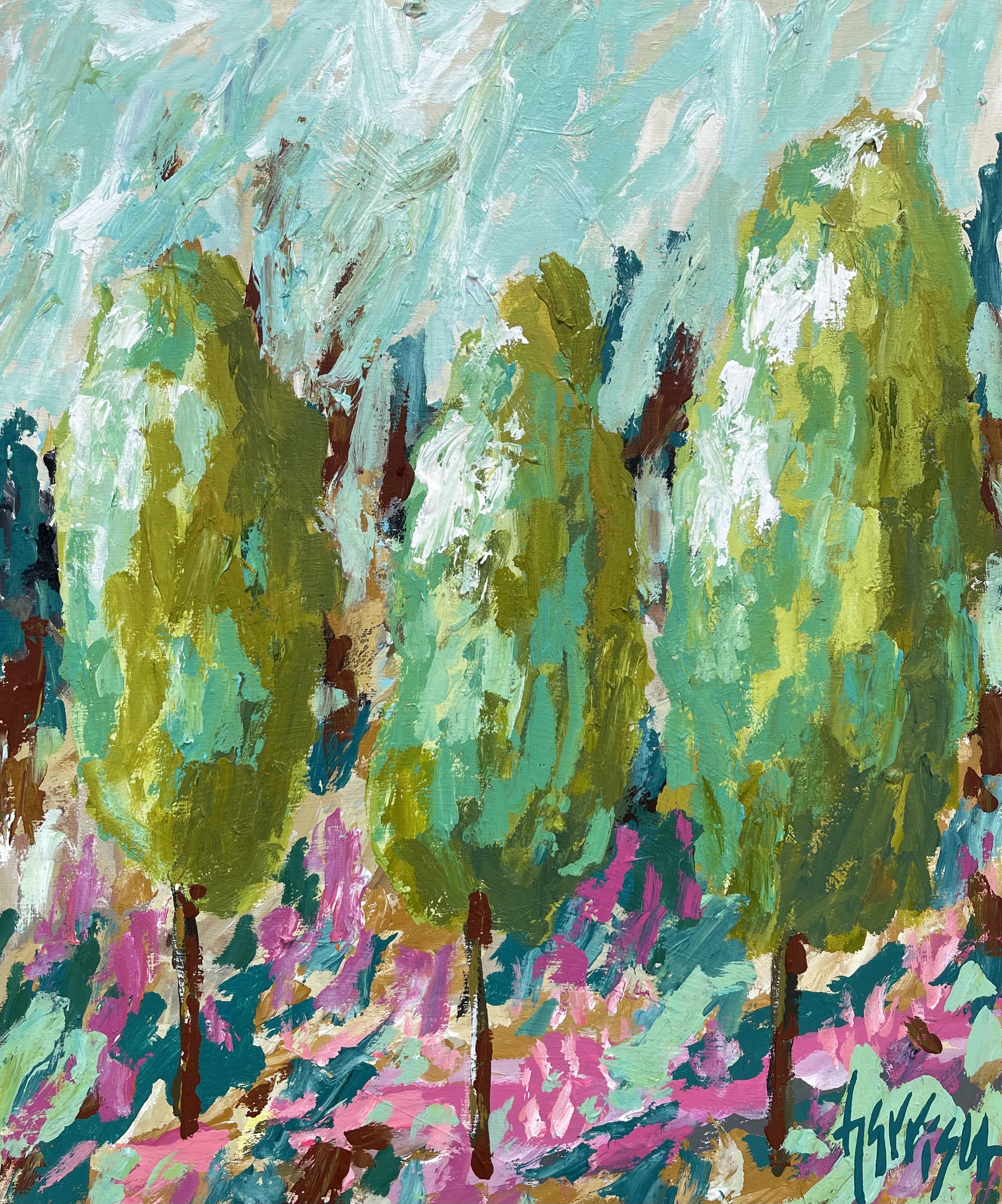 FALL PROVENCE 7 - 20"w x 24"h