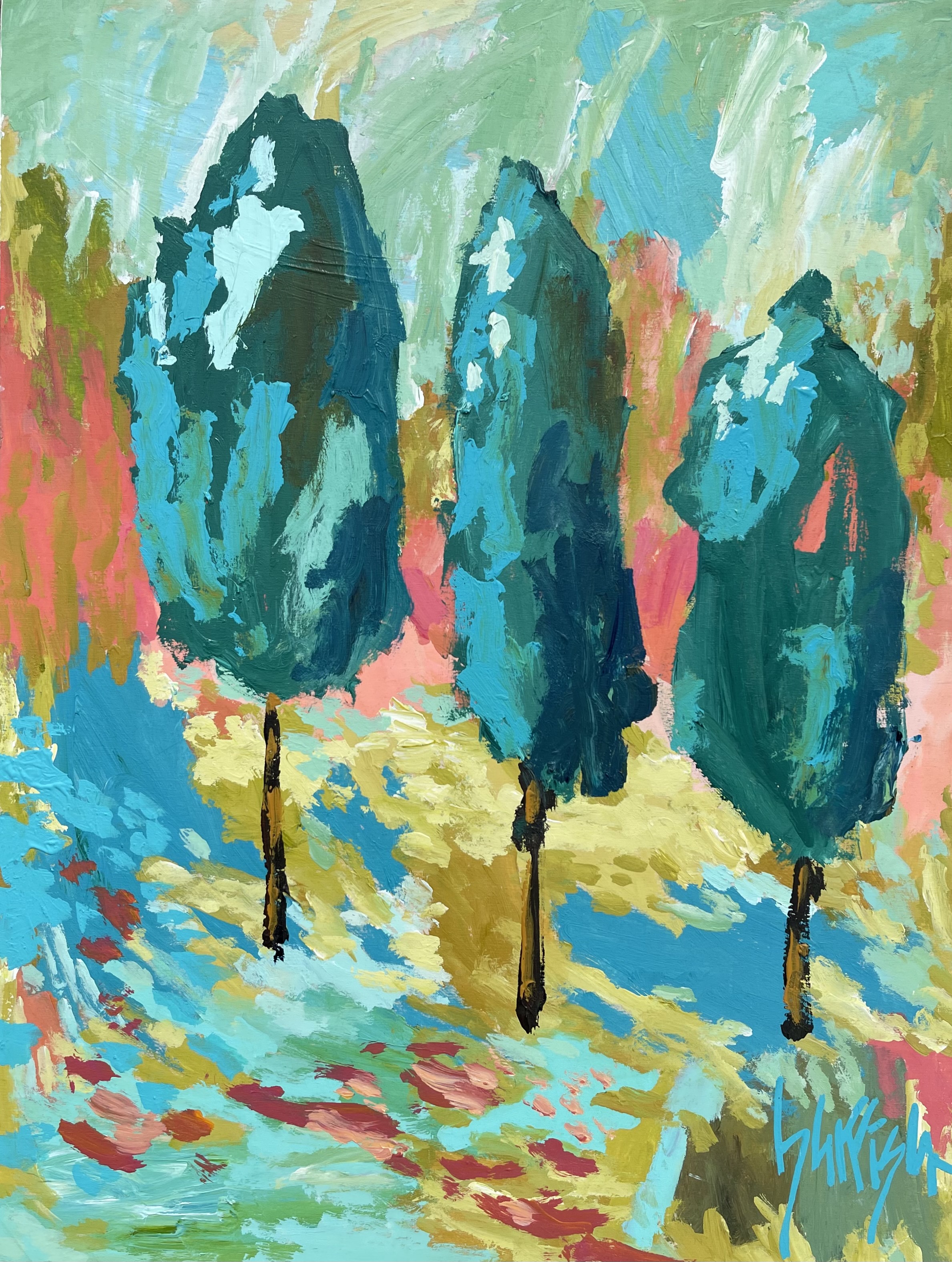 FALL PROVENCE 2 - 18"w x 24"h