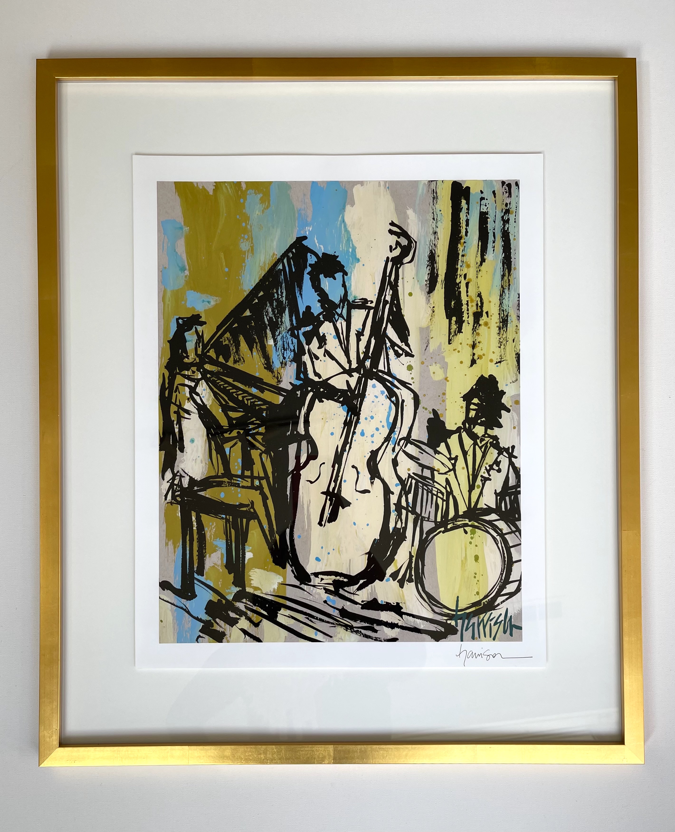 FRAMED "THE REAL THING" PRINT 23.25"w x 27.25"h