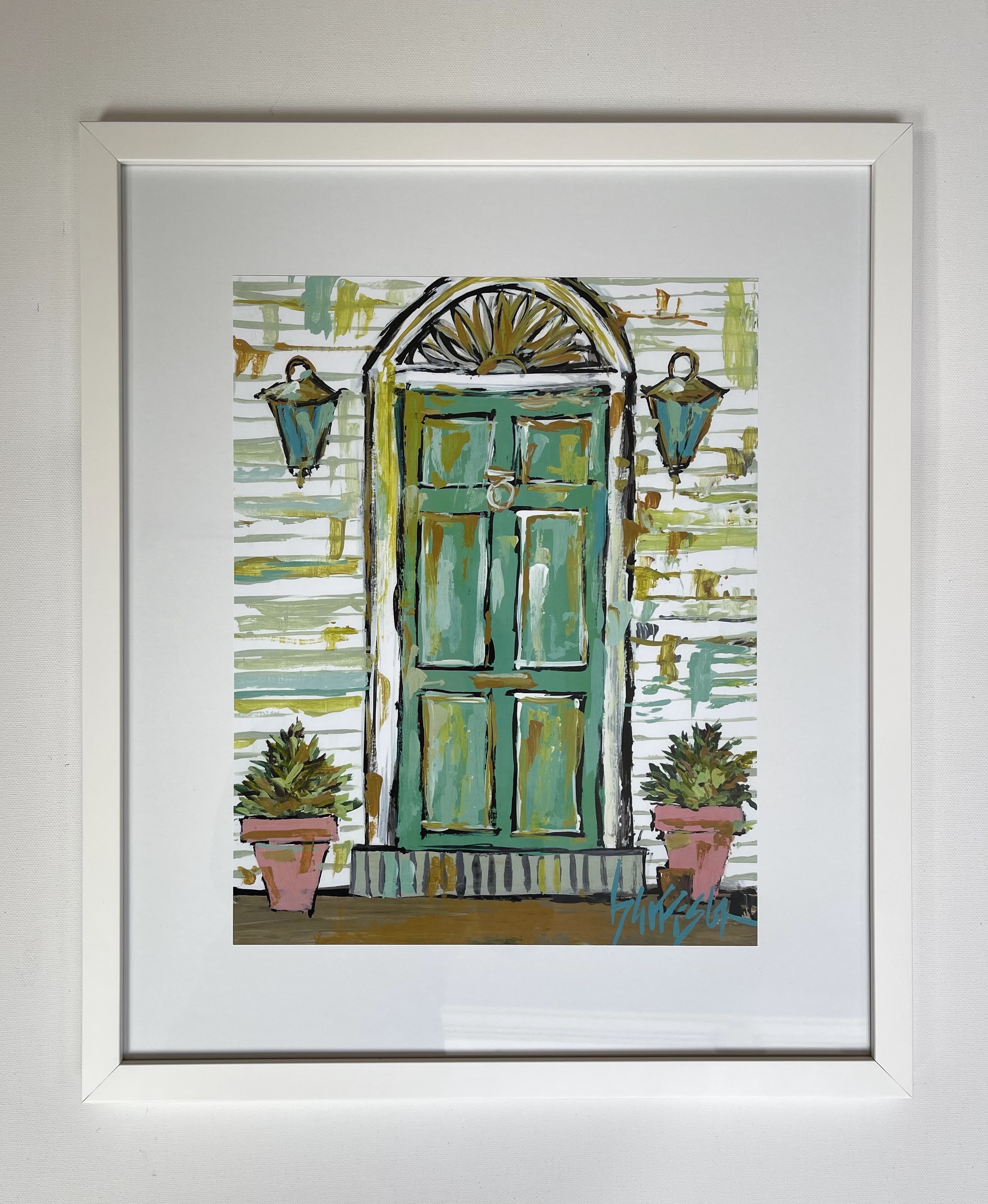 FRAMED DOOR OF THE SOUTH 1