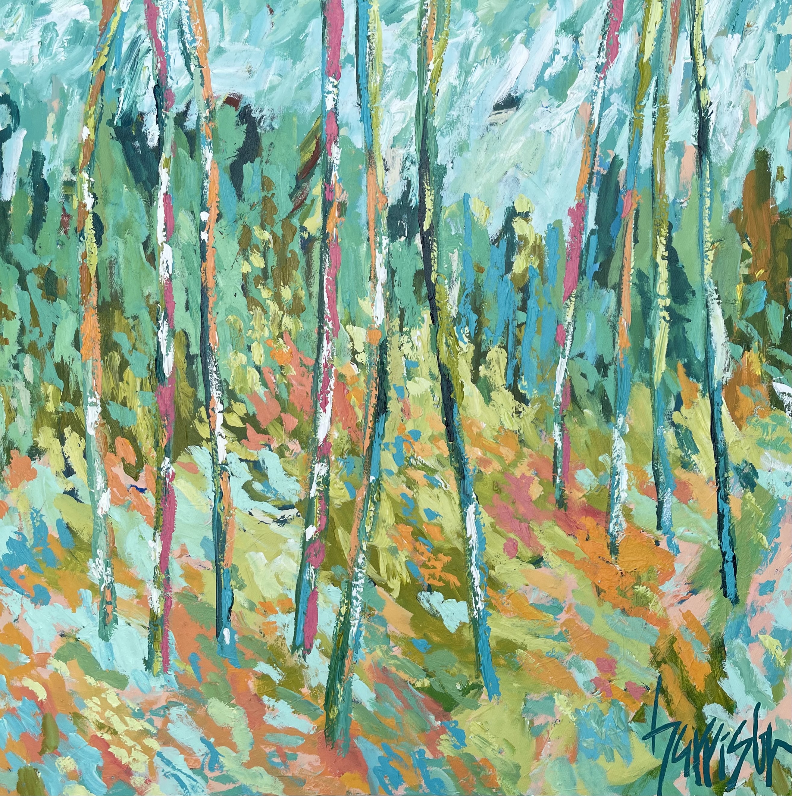 MARSH DANCE 36x36