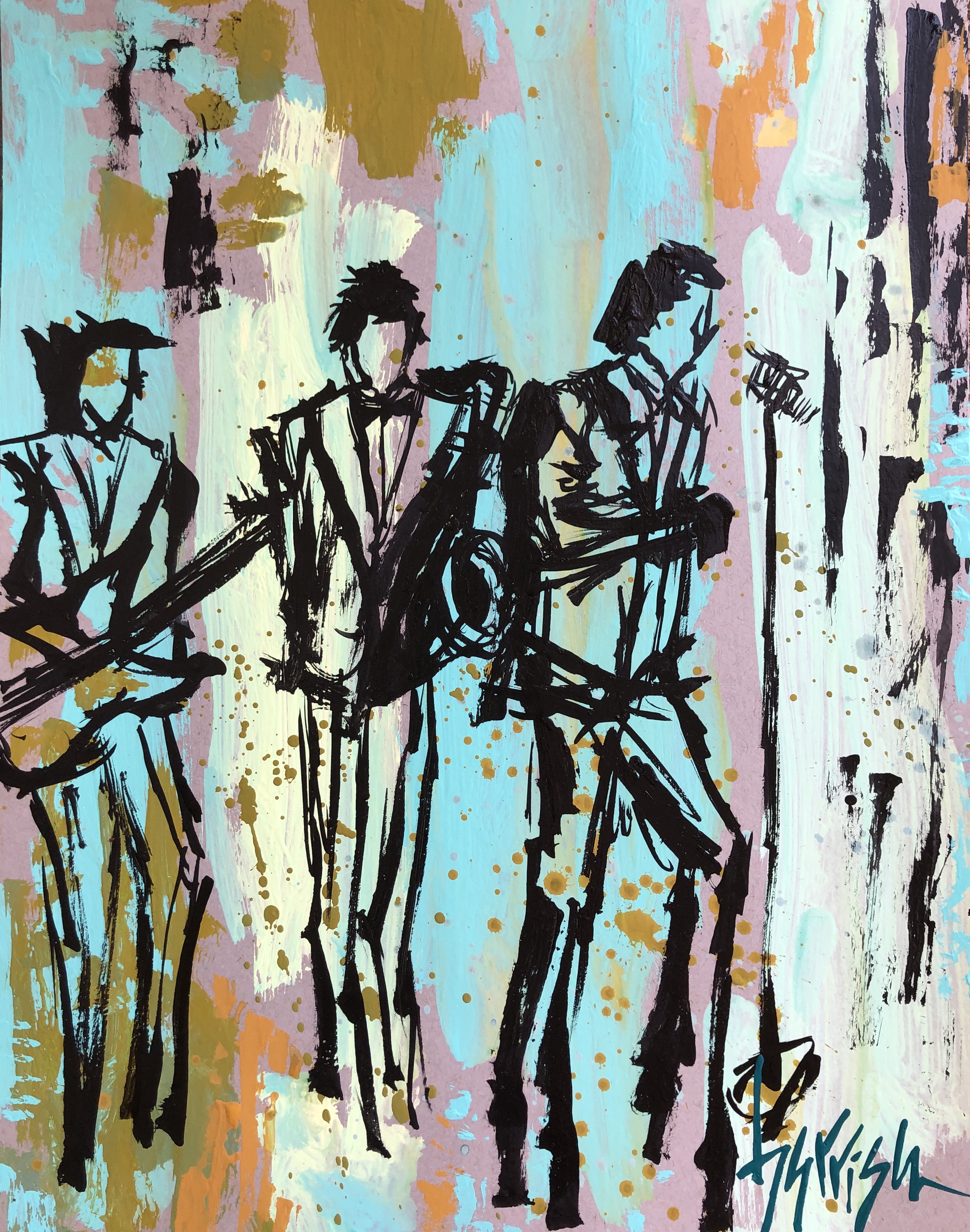 THAT FUNKY MUSIC 11" x 14"