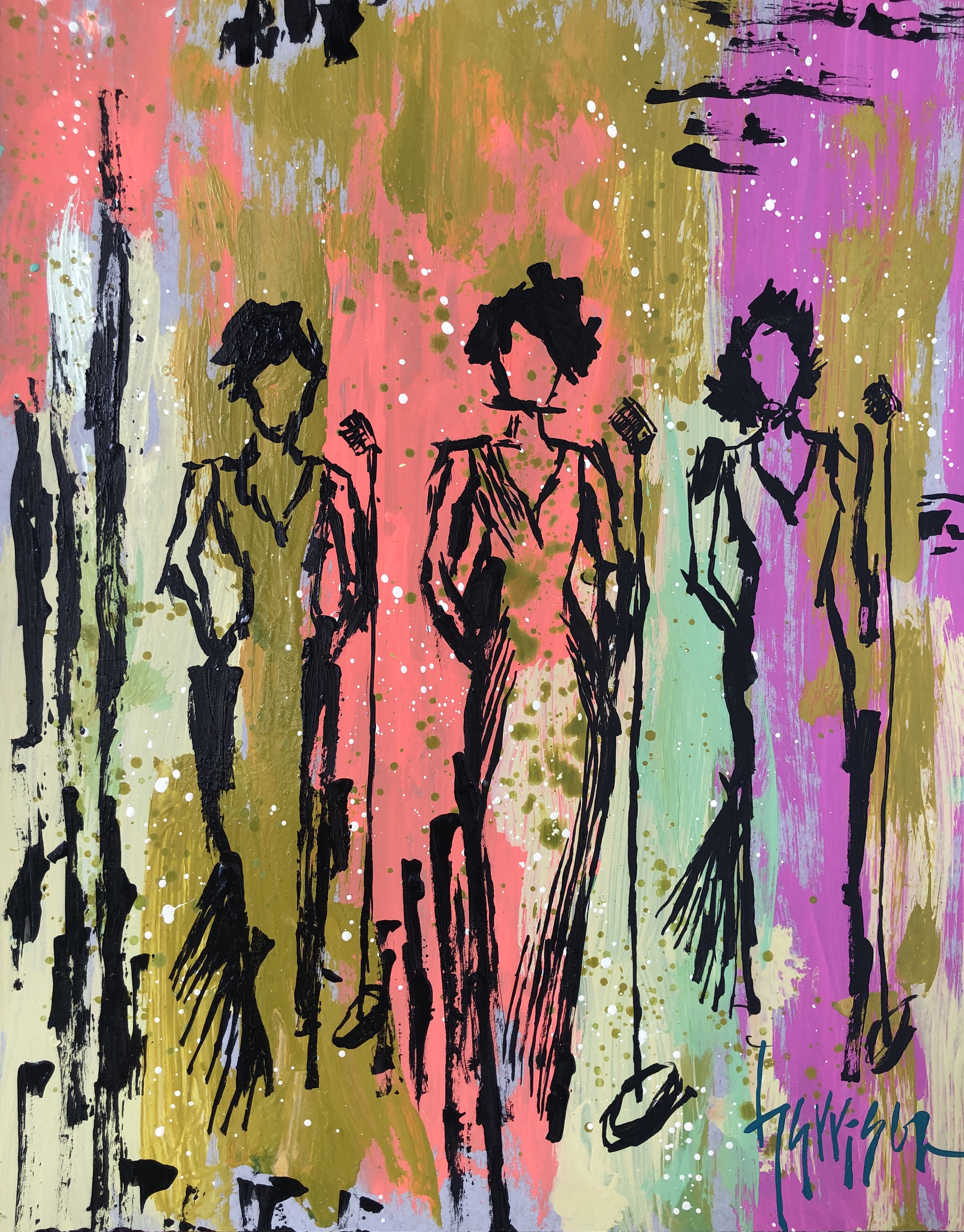 GROOVE ME PRINT - 16x20