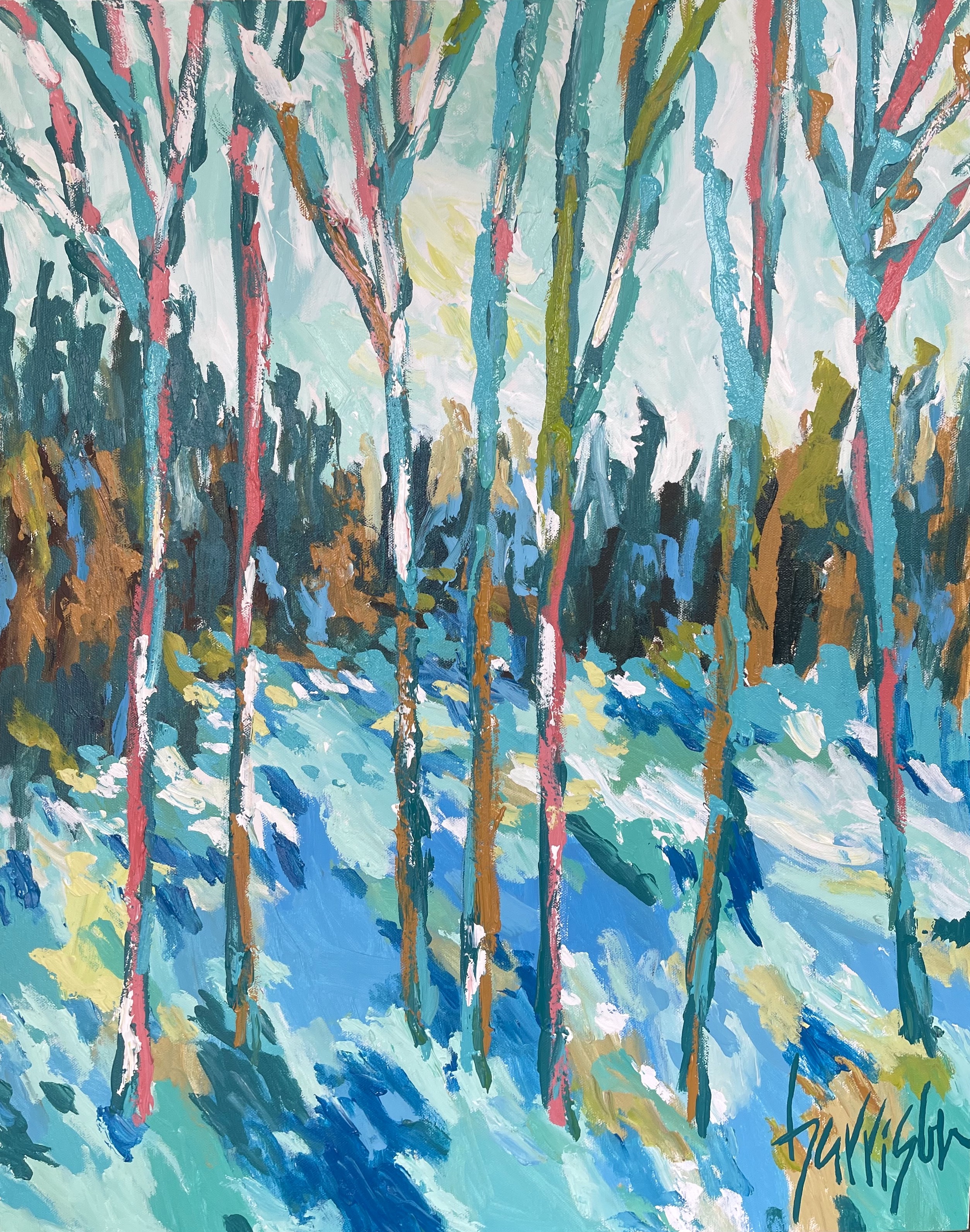 MOUNTAIN AIR 3 - 24"w x 30"h