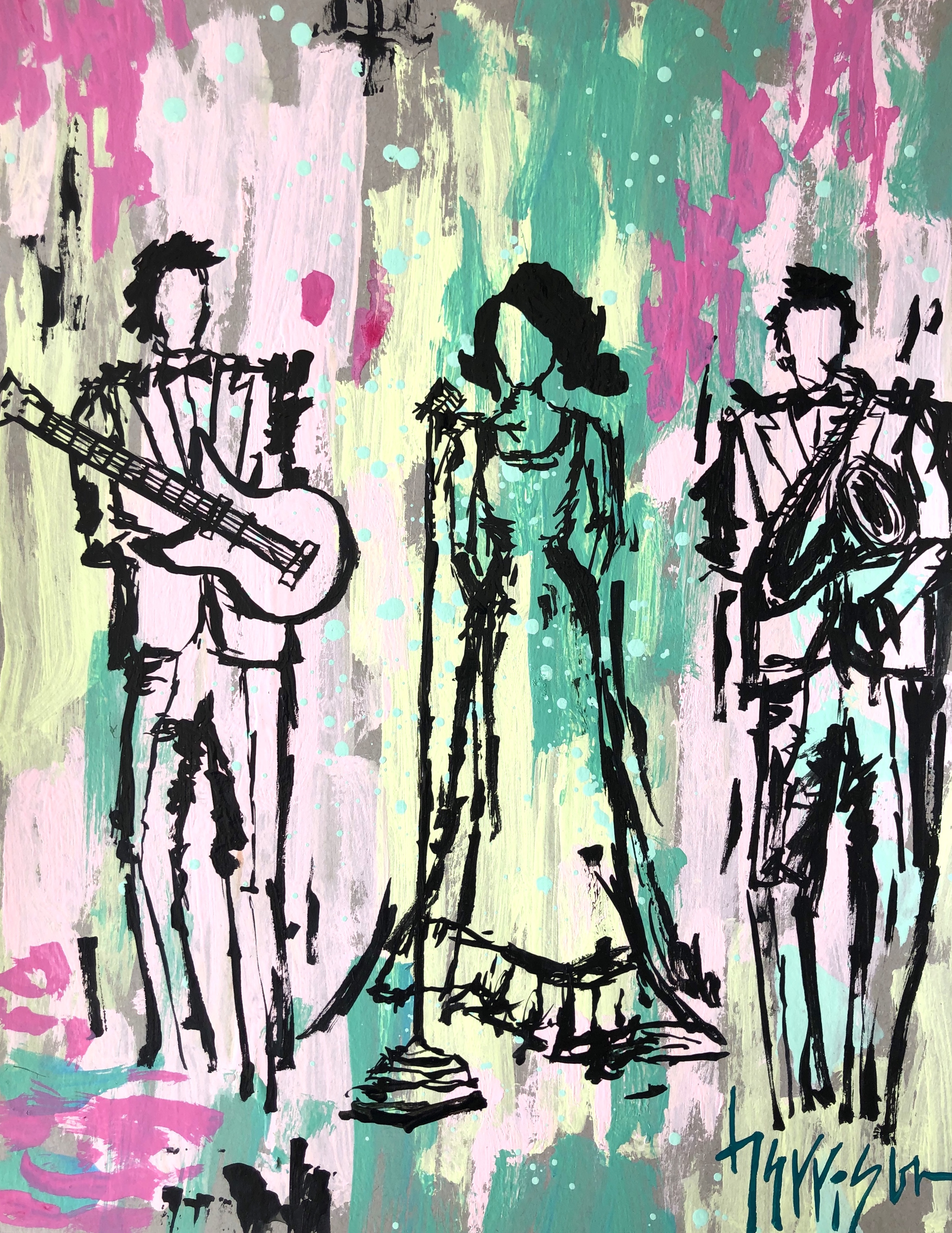 PLAY THAT BACK 11" x 14"