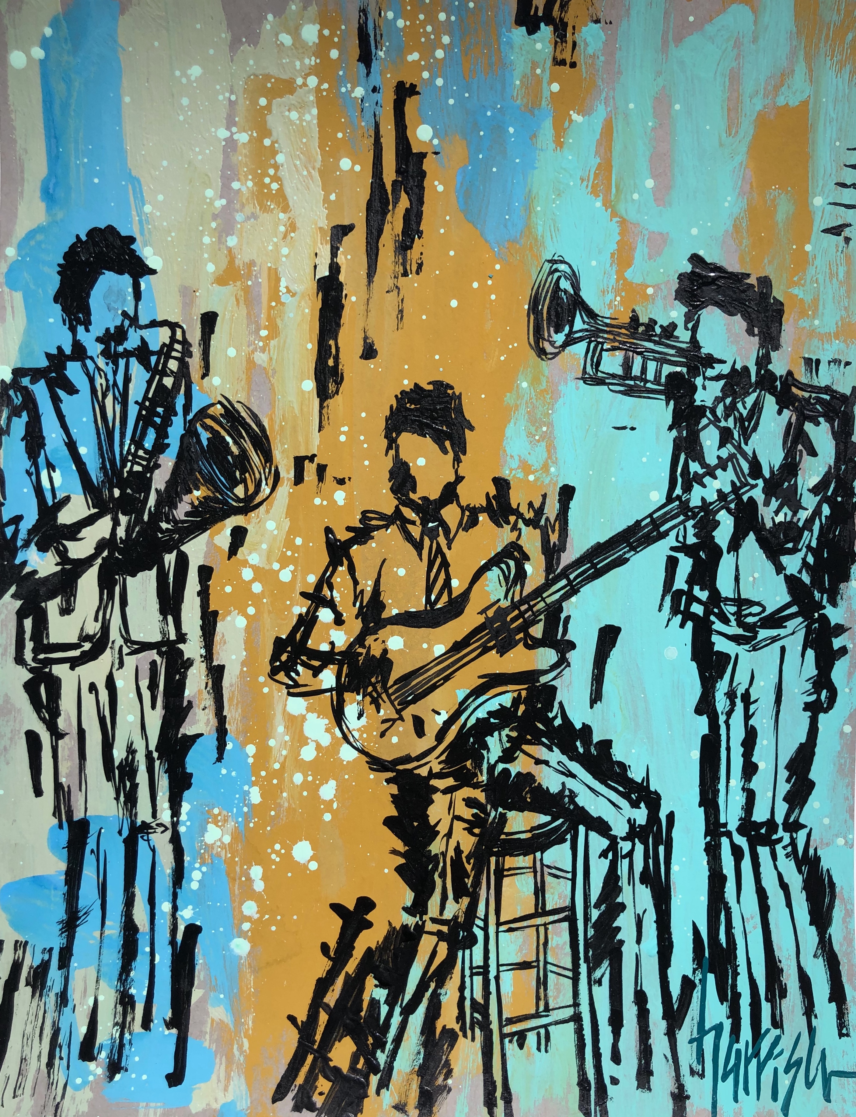 TURN IT UP 11" x 14"