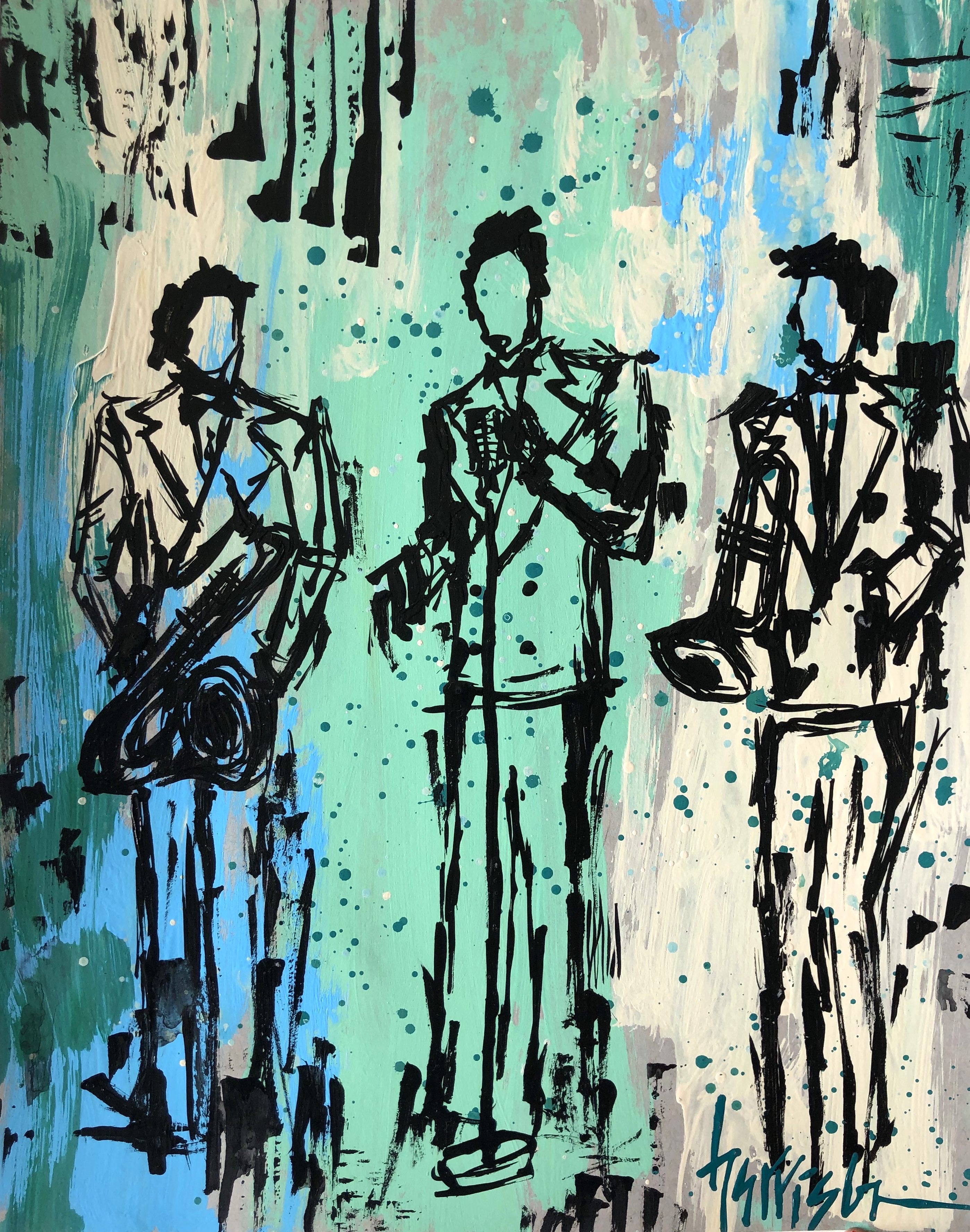 WORK IT OUT 11" x 14"