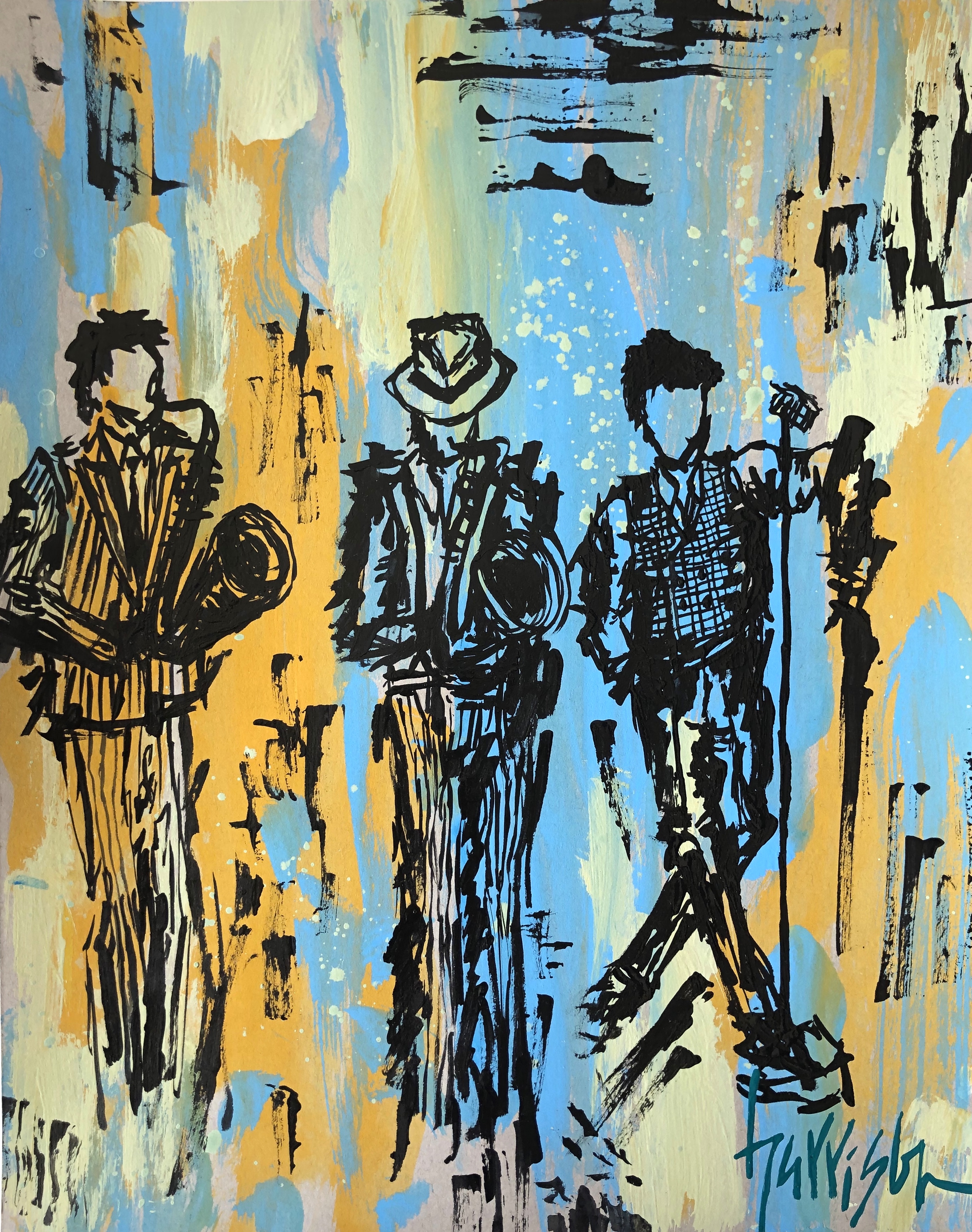 GOT A FEELING 11" x 14"