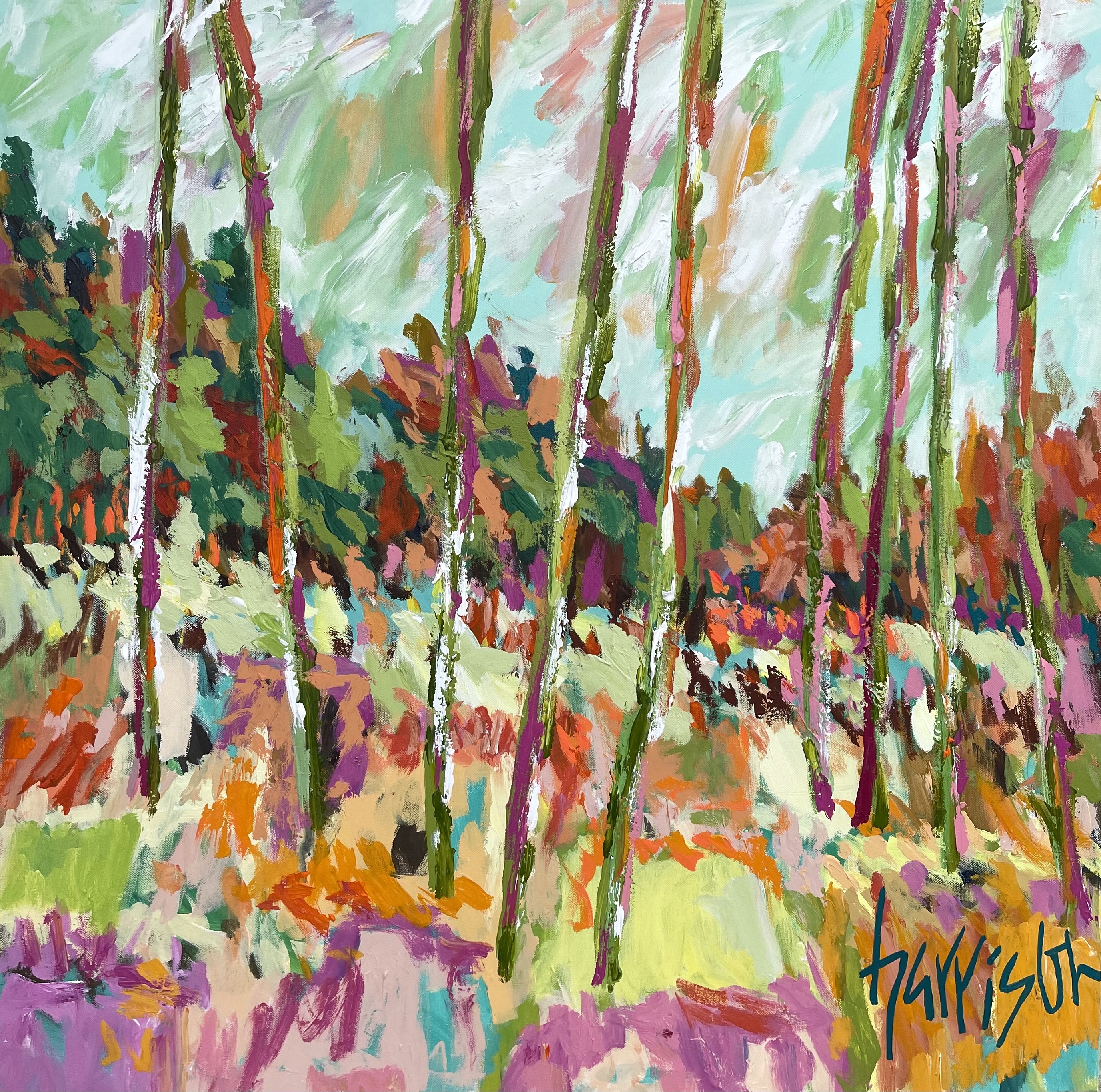 MOUNTAIN AIR 4 - 36"w x 36"h