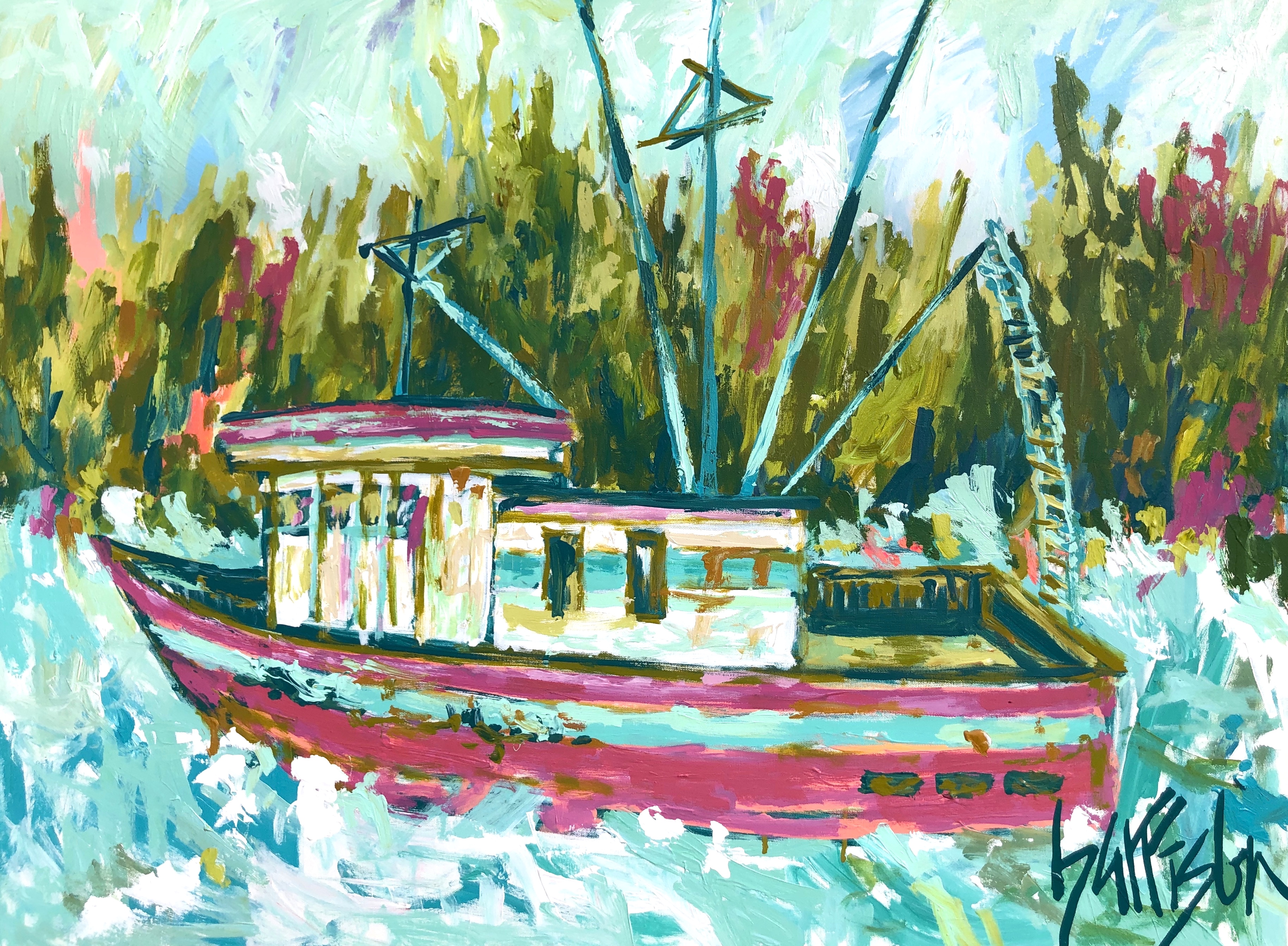 WHATEVER FLOATS YOUR BOAT 30x40