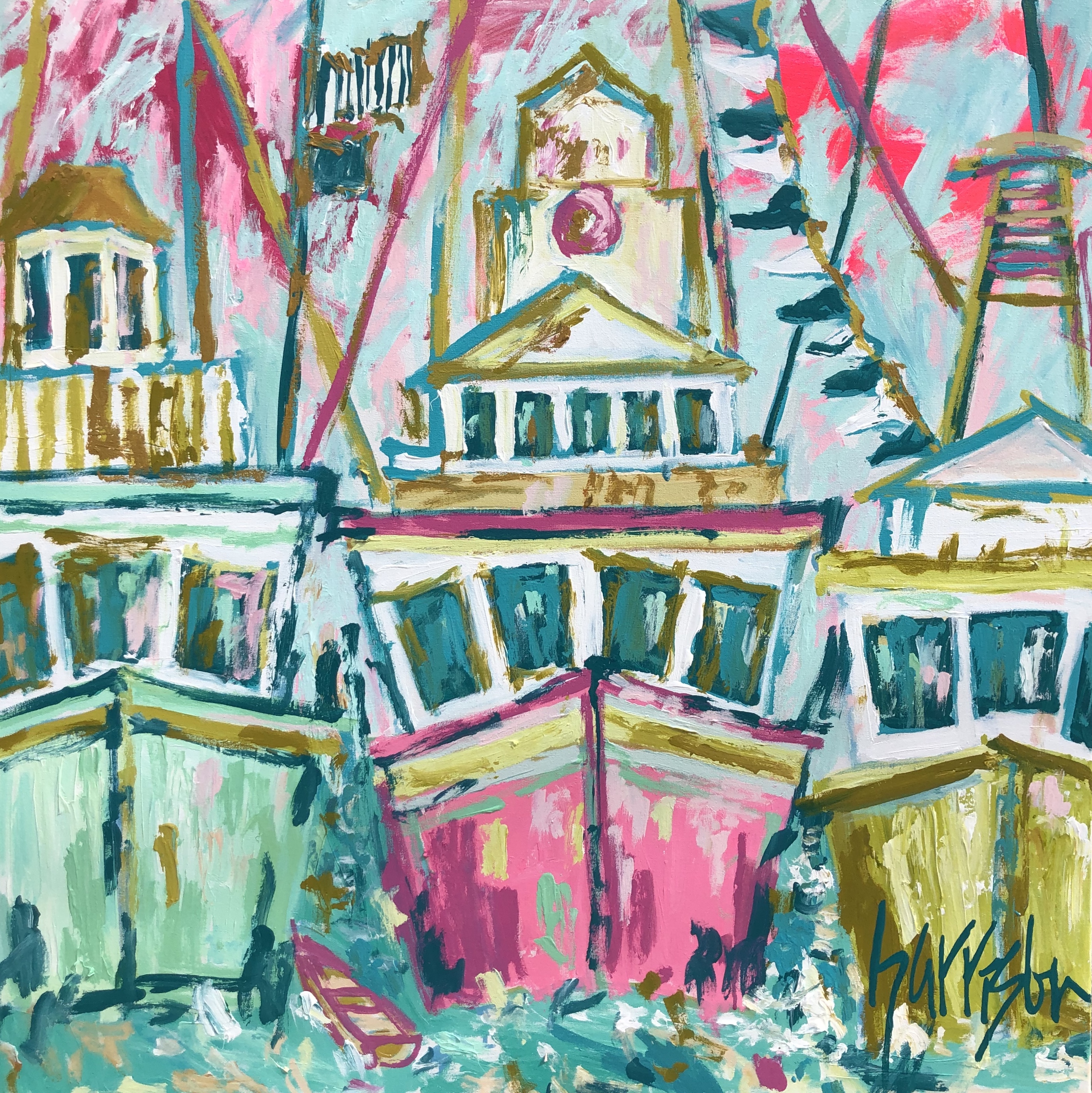 SKY'S THE LIMIT 36x36