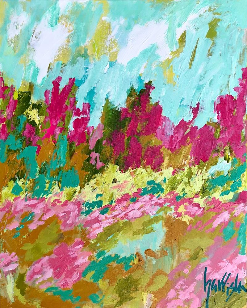 Pink Reflections 16x20