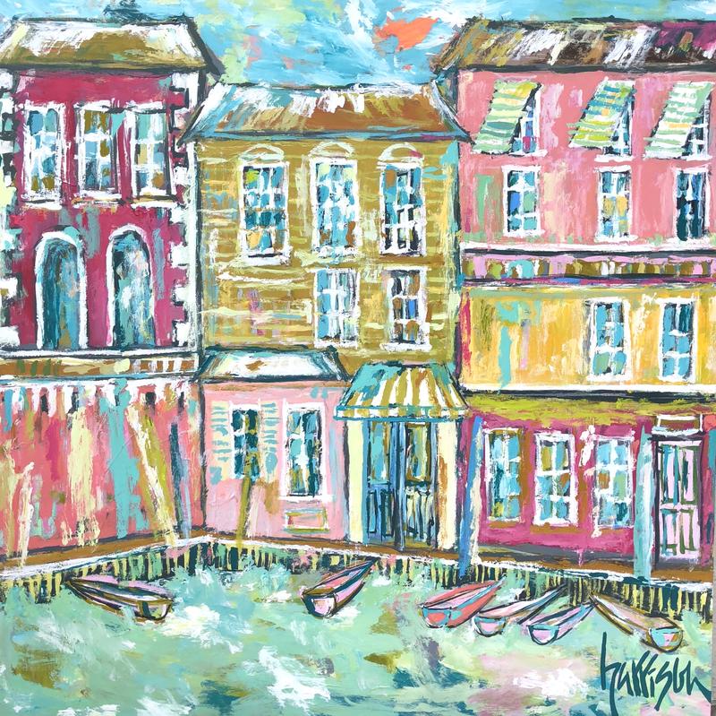 BREEZE OFF THE WATER 36x36