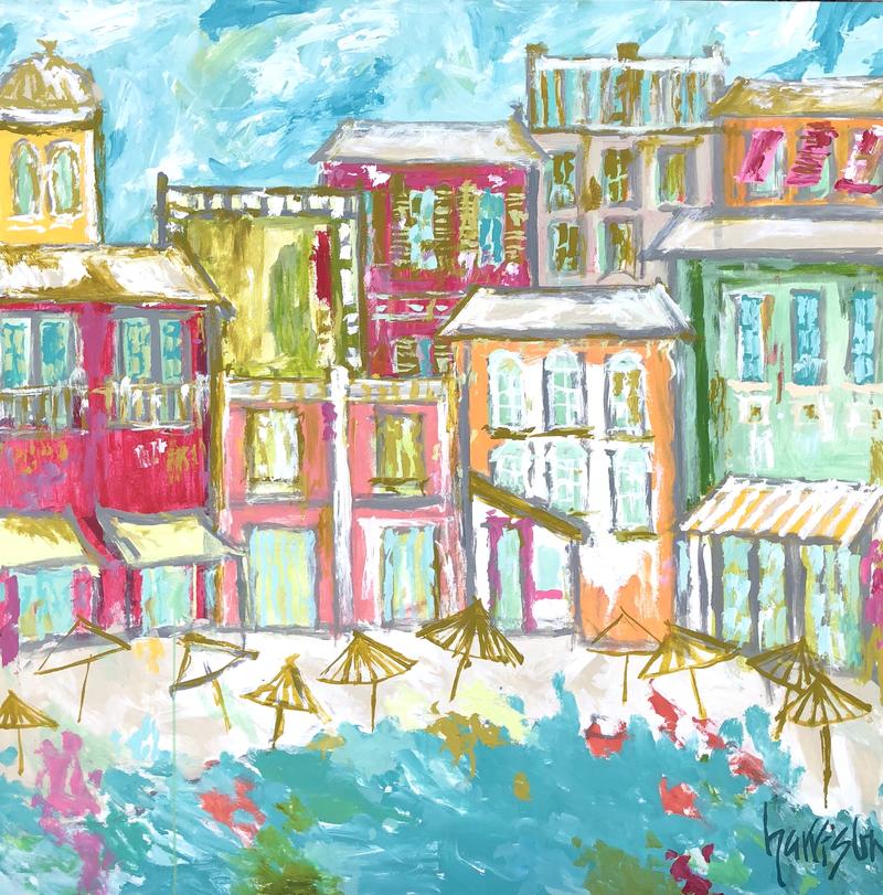 SUN-KISSED AFTERNOON 48x48