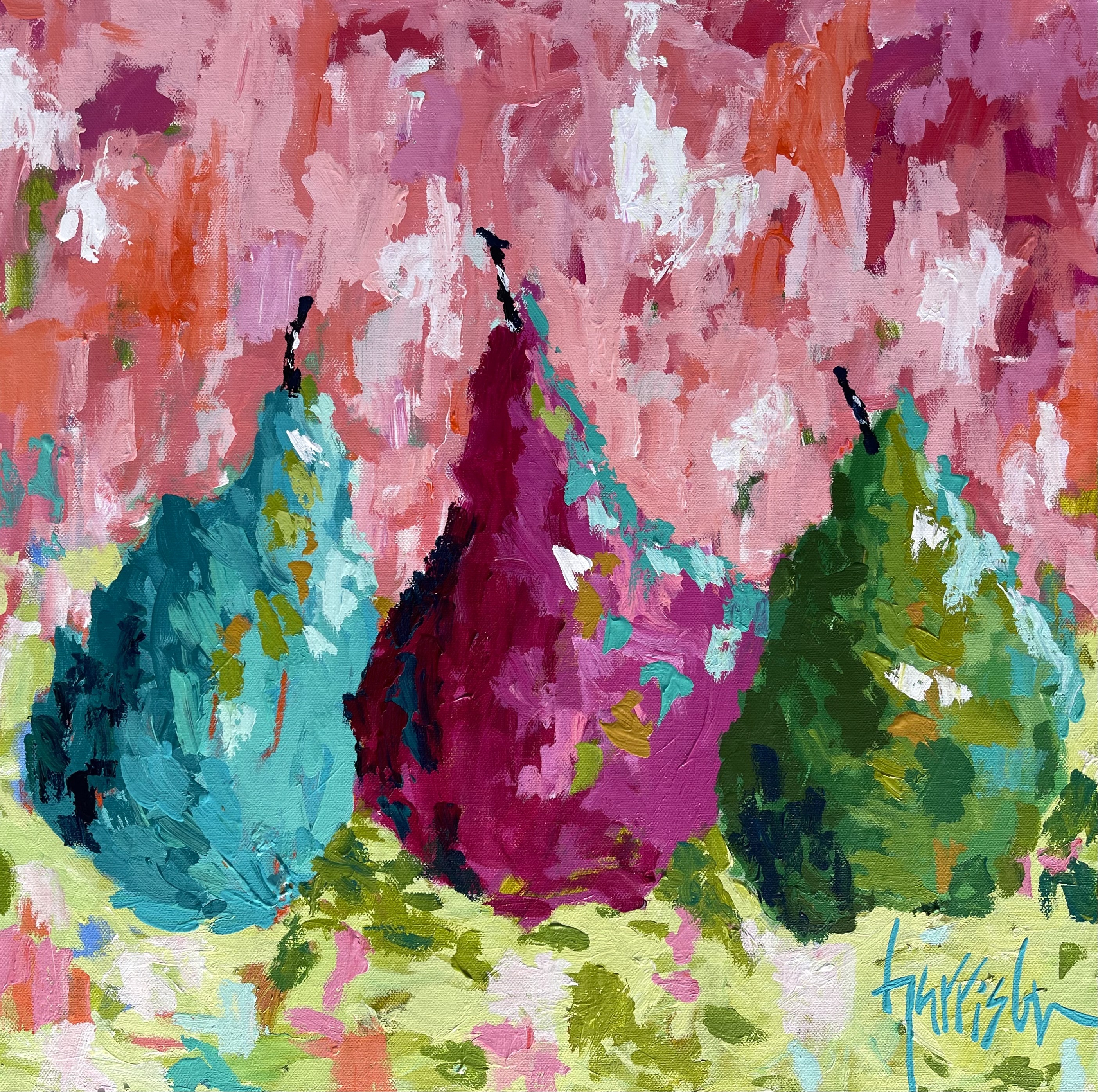 HOLIDAYS IN PROVENCE 7 - 20"w x 20"h