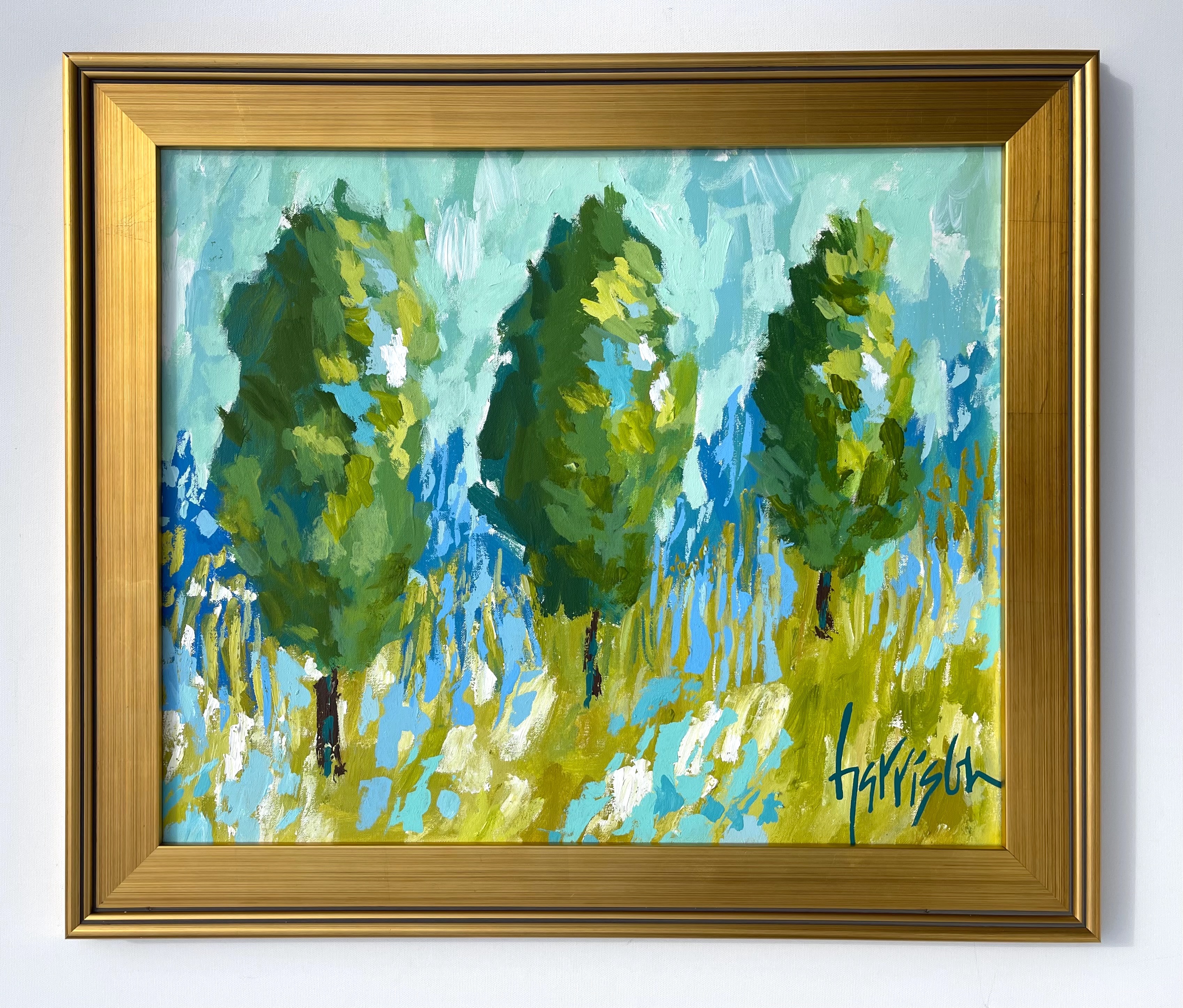 HOLIDAYS IN PROVENCE 8 - 29.5"w x 25.5"h framed