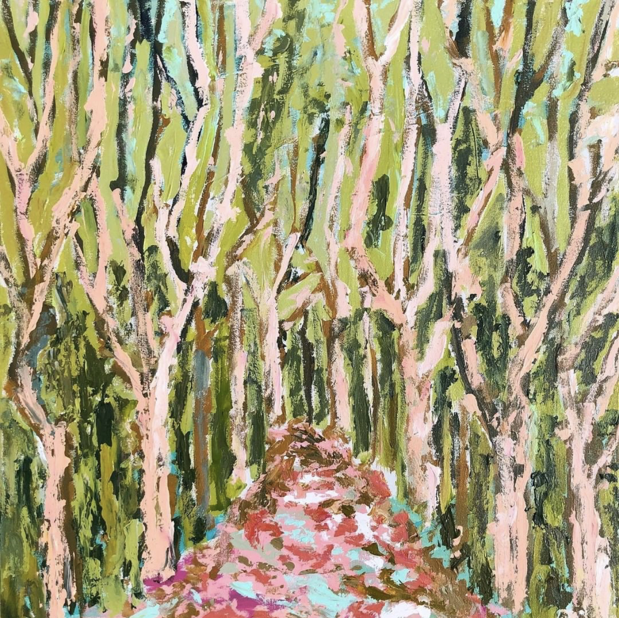 TREES OF PROVENCE 1 - 30x30