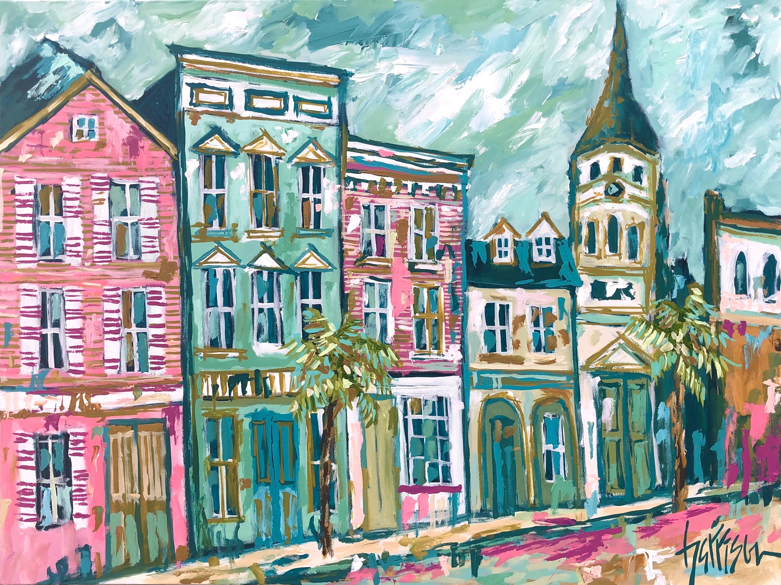 JUST OFF KING II 36x48