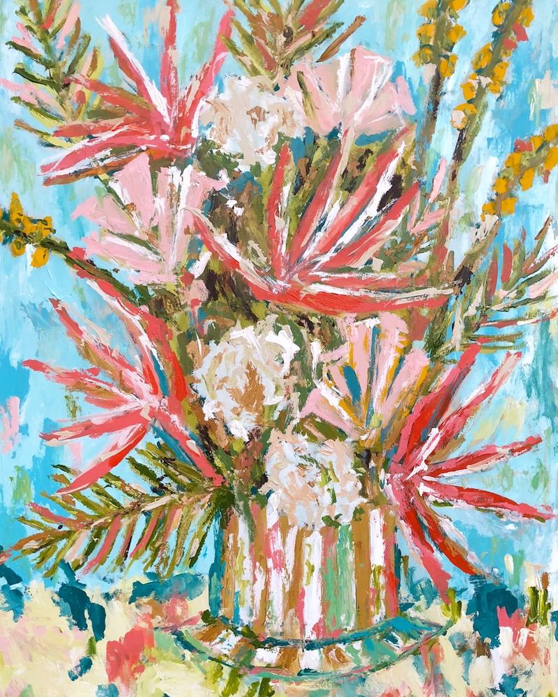 ON A BLUEBIRD DAY 30x40