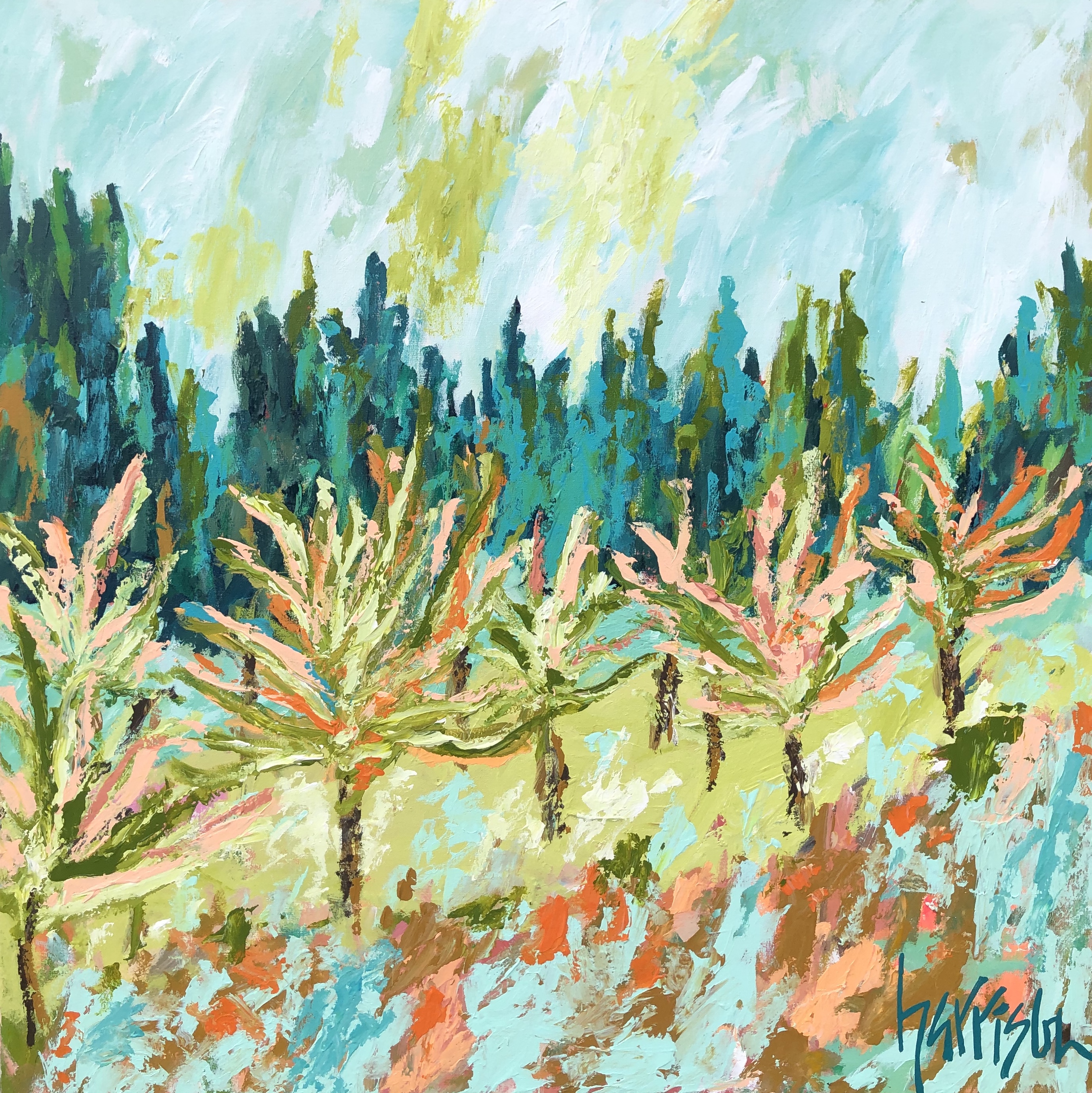 FIELDS OF PROVENCE 2 - 36x36