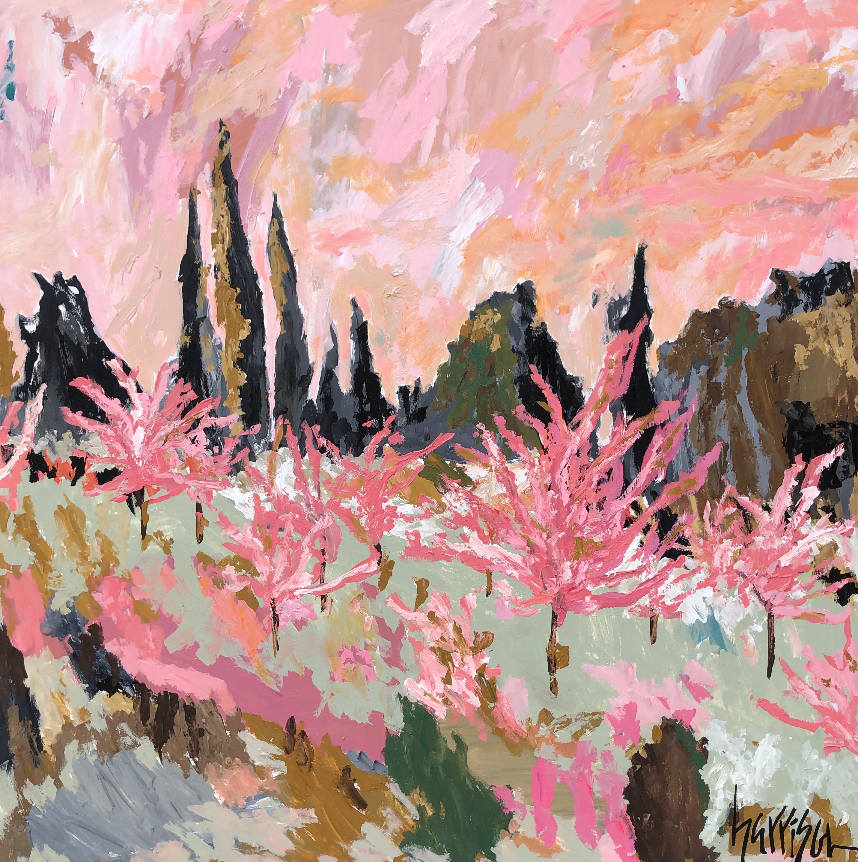 FIELDS OF PROVENCE 8 - 48x48