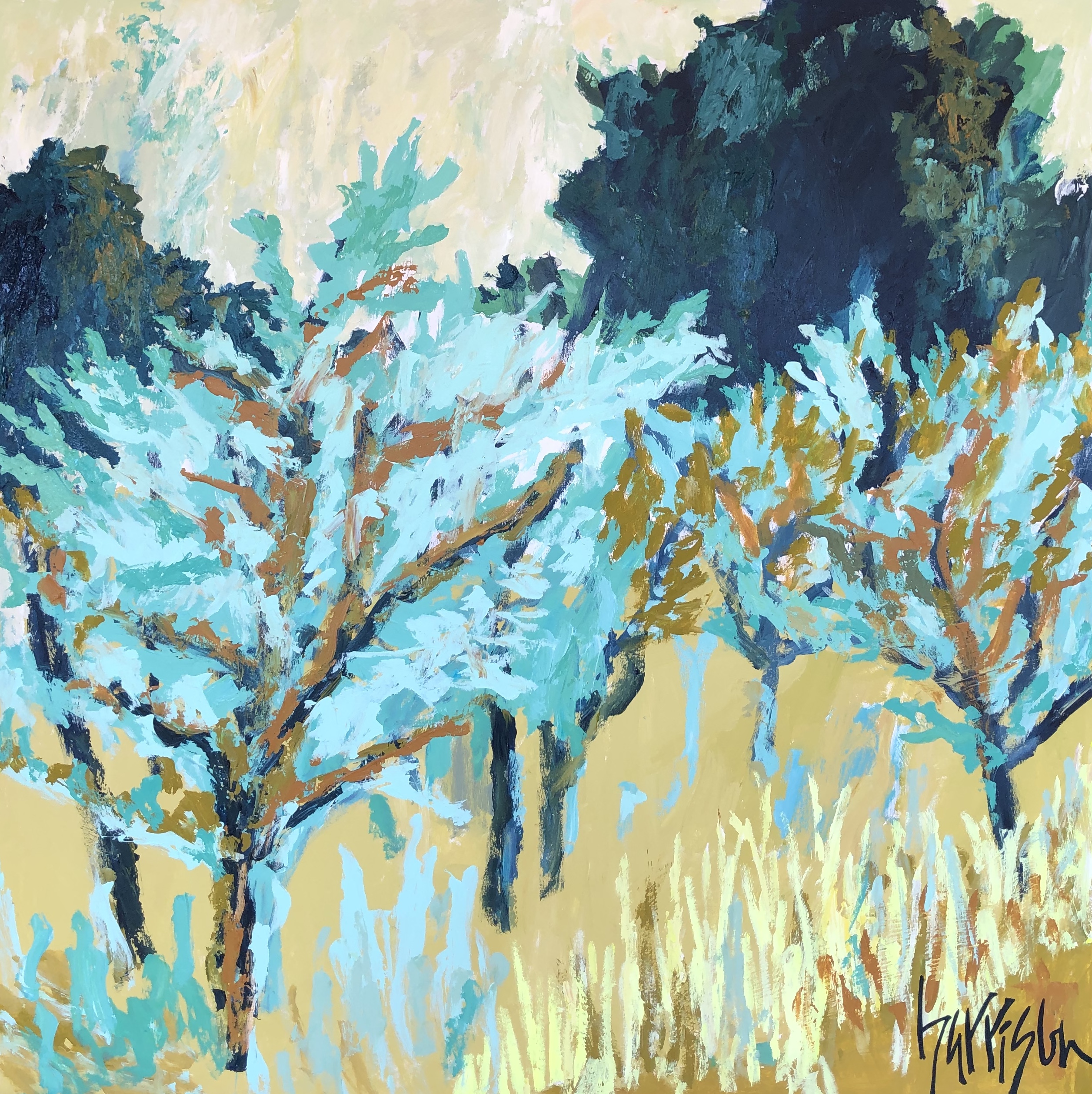 FIELDS OF PROVENCE 7 - 40x40