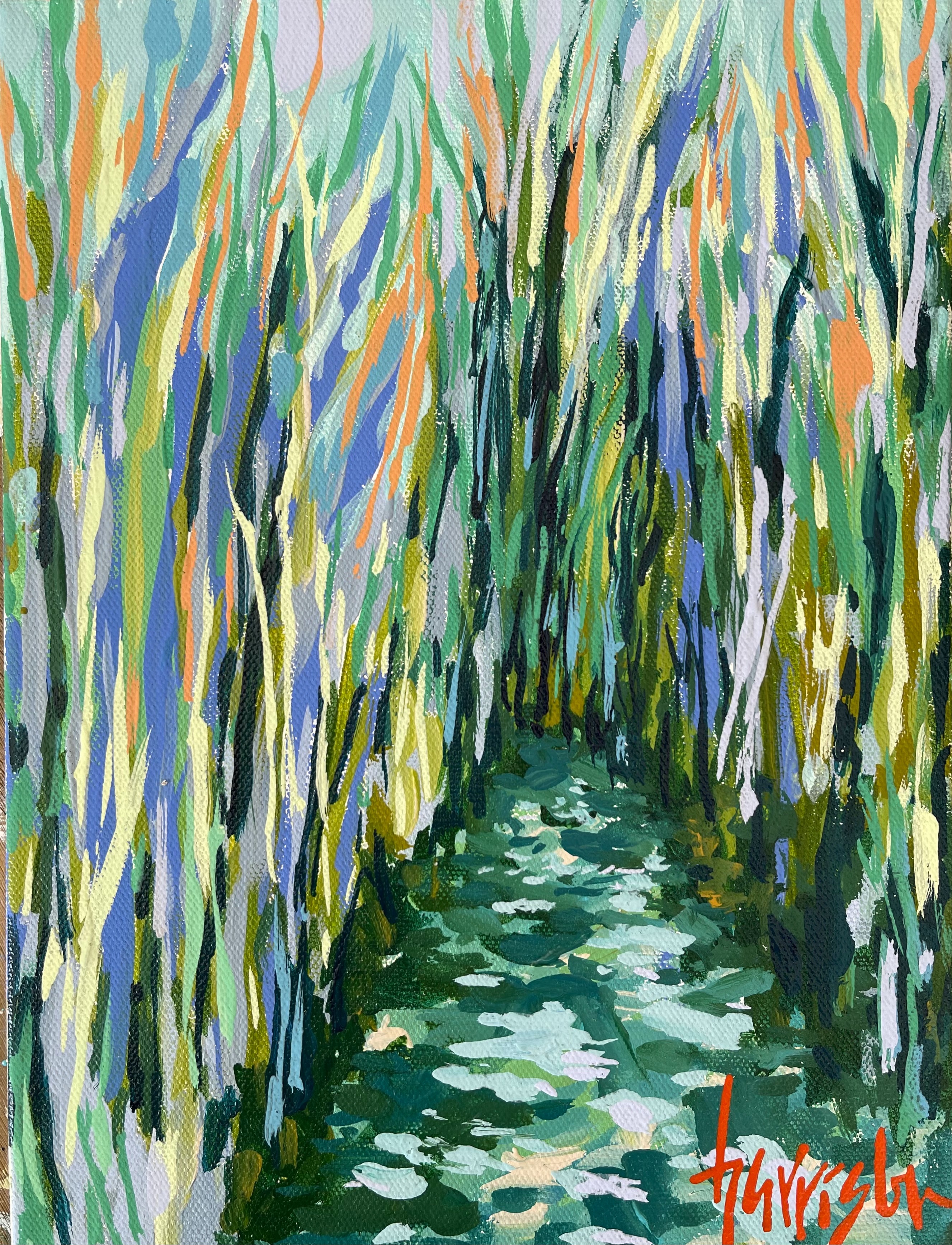 VIEW FROM THE DOCK 4 - 9x12