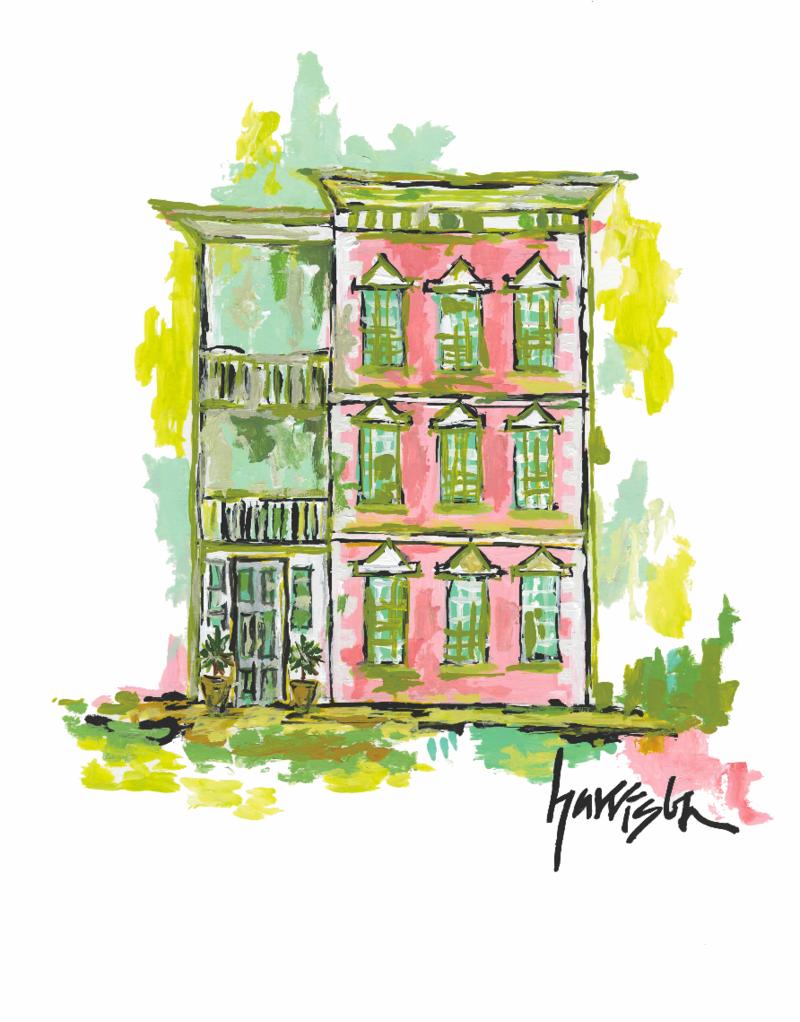 SUMMER HOUSE PRINT 1