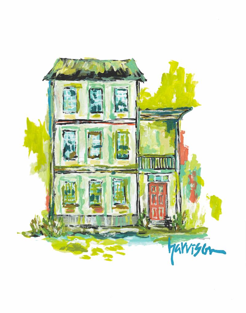 SUMMER HOUSE PRINT 4