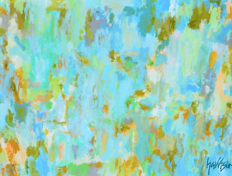 By the Lighthouse 48"w x 36"h